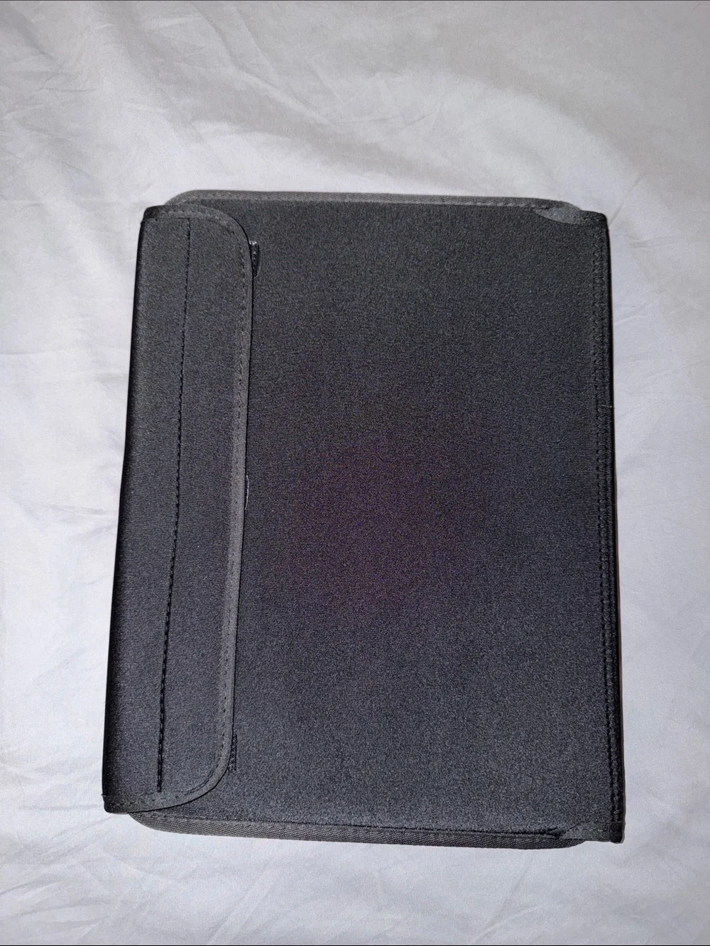 Black Tablet Sleeve Case with Elastic Straps